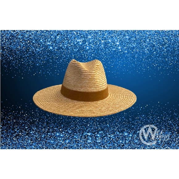 GIGI PIP Accessories New Isla Straw Fedora Natural Poshmark